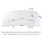 SAMSUNG 34" Ultra-WQHD Curved Monitor with HDR10