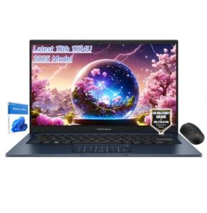 ASUS Vivobook 14" FHD Slim Laptop, Latest 10Cores i5-1334U, Intel UHD Graphics, USB C, Webcam, 2025 Model, Win11 (16GB RAM | 2TB SSD)