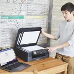 Brother MFC-J1012DW Wireless Colour Inkjet All-in-One Printer with Mobile Device and Duplex Printing, for Home Office and Personal Use, Refresh Subscription Ready