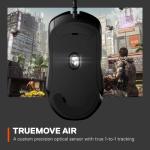 SteelSeries Rival 5 Gaming Mouse with PrismSync RGB Lighting and 9 Programmable Buttons – FPS, MOBA, MMO, Battle Royale – 18,000 CPI TrueMove Air Optical Sensor - Black