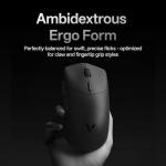 Rapoo VT7 MAX Wireless Gaming Mouse, True 8K Wireless Polling Rate, 53g Lightweight, Up to 500 Hr Battery, Nordic nRF54L15 MCU, 120-Million Optical Switch, 10 Programmable Buttons, Macro Enabled