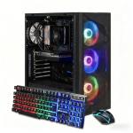 STGAubron Gaming PC Desktop Computer, AMD Ryzen 7 5700X up to 4.6G, GeForce RTX 3050 6G, 16GB DDR4, 1TB SSD, WiFi 6 & BT 5.2, RGB Fan x4, Windows 11 Home