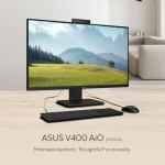 ASUS V470 All-in-One, 27” FHD Anti-Glare Touch Display, 16GB DDR5 RAM, 1TB SSD, Intel® Core™ i5-13420H Processor, Windows 11 Home, Wired Keyboard and Mouse Included, V470VA-MS504T, Black