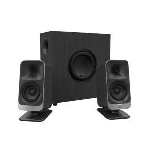 Klipsch ProMedia Lumina 2.1 Computer Gaming System with Subwoofer and RGB Lighting Effects Built-in