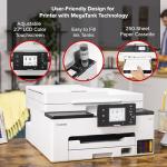 Canon MegaTank MAXIFY GX2020 All-in-One Wireless Color Printer – Print, Copy, Scan with Duplex Printing – Refillable Tank System, Compact Desktop Design – Wireless Print Scan Copy for Home & Office