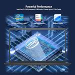 Dell Inspiron 15 3520 15.6" FHD Laptop, Intel Core i7-1255U Processor, 64GB RAM,1TB SSD, SD Card Reader, WiFi, Bluetooth, Webcam, Win 11 Home, Alpacatec Accessories, Carbon Black