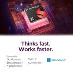 Lenovo IdeaPad Slim 3 X Touchscreen Laptop (15.3" FHD+, Snapdragon X (> i7-1355U), 16GB 8448MT/s, 512GB SSD) AI Copilot+ PC for Business, Fingerprint, Backlit, Wi-Fi 7, 22-Hr Battery Life, Win 11 Home