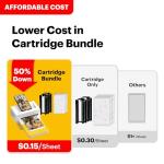 KODAK Dock Plus 4PASS Instant Photo Printer, 4x6” Portable Picture Printer, Bluetooth & Dock 2-in-1 Home and Gift Printer for iPhone & Android, 50 Sheets Bundle