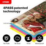 KODAK Dock Plus 4PASS Instant Photo Printer, 4x6” Portable Picture Printer, Bluetooth & Dock 2-in-1 Home and Gift Printer for iPhone & Android, 50 Sheets Bundle