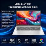 HP 17 inch Touchscreen Laptop Computer, 32GB RAM, 1TB SSD, 17.3" HD+ Touch, Intel 10 Core i7 1355U, Backlit Keyboard, Copilot AI, Wi-Fi 6, Windows 11 Pro, Long Battery Life, Laptop for Business