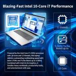 HP 17 inch Touchscreen Laptop Computer, 32GB RAM, 1TB SSD, 17.3" HD+ Touch, Intel 10 Core i7 1355U, Backlit Keyboard, Copilot AI, Wi-Fi 6, Windows 11 Pro, Long Battery Life, Laptop for Business