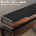 Monster S330 Computer Speakers, HiFi Stereo Sound PC Speakers, Bluetooth 6.0 Computer Sound Bar with Dynamic RGB Light, USB/Type-C Plug & Play, Gaming Speakers for Computer Desktop, PC, Laptop, Tablet