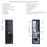 Dell OptiPlex 3070 SFF Small Form Factor Desktop - 9th Gen Intel Core i7-9700 8-Core CPU up to 4.70GHz, 32GB DDR4 Memory, 1TB SSD, Intel UHD Graphics 630, DVD Burner, Windows 11 Pro (Renewed)