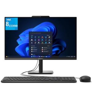 Lenovo 24 23.8" Fhd All-in-One Desktop Computer for Home Office, Intel Processor 8-Core (Beat i5-1140g7), 32gb Ddr4 Ram, 1tb Pcie Ssd, WiFi 6, Bluetooth, Business Aio, Windows 11 Pro, Vent-Hear