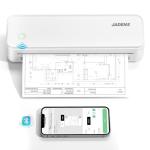JADENS Portable Printers Wireless for Travel, Thermal Inkless Printer, Support 8.5" X 11" Thermal Paper, Compatible with iOS, Android & Laptop