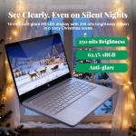 HP 14" Laptop 2025 Business Student Slim Computer, 1-Y Office 365, Copilot AI, Quad-Core Intel CPU, 16 GB RAM, 128GB UFS & 128GB SD Card, Wi-Fi 6, Windows 11 Pro, JQ2XzAccessory, Sky Blue