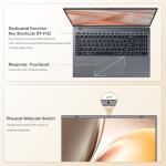 VIGSENUP Laptop,15.6'' Laptop Computer,8GB RAM LPDDR4 128GB SSD(Expandable to 1TB), AMD Athlon Processor Up to 2.6 GHz,WiFi 5,BT 5.0, Webcam, Poratable Student and Business Laptops