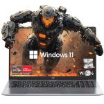KAIGERR 2025 Gaming Laptop, 15.6inch Laptop Computer with AMD Ryzen 7 5700U(8C/16T, Up to 4.3GHz), 16GB RAM 512GB NVMe SSD Windows 11 Laptop, Radeon RX Vega 8 Graphics,WiFi 6