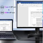 KOOSMILE Mini Laptop, Small Laptop Win11 Pro 8 inch HD Touch Screen N150 2-in-1 Pocket PC 12GB LPDDR5 RAM, 512GB/1TB SSD Wi-Fi 6,BT 5.2,HDMI,2MP Camera Convertible Laptop(N150-12GB+1TB)