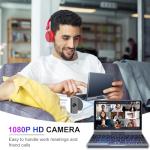 KOOSMILE Mini Laptop, Small Laptop Win11 Pro 8 inch HD Touch Screen N150 2-in-1 Pocket PC 12GB LPDDR5 RAM, 512GB/1TB SSD Wi-Fi 6,BT 5.2,HDMI,2MP Camera Convertible Laptop(N150-12GB+1TB)