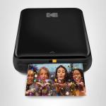 KODAK Step Instant Smartphone Photo Printer - Portable Mini Color Wireless Mobile Printer - Zink 2x3” Sticky-Back Photos - Bluetooth Compatible with iOS & Android Devices - Fun Editing App - Black
