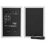 Ortizan C7 Dual-Mode 2.0 Studio Monitors, Active Monitor Speakers for Near Field Music Production, Bluetooth 5.3 Wireless Computer PC Monitor Gaming Bookshelf Speakers(Pair, White)