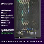 STGAubron Gaming PC Desktop Computer, Intel Core i7-6700 up to 4.0G, GeForce RTX 2060S 8G, 32GB DDR4, 1TB SSD, 600M WiFi, BT 5.0, RGB Fan x6, Windows 11 Home