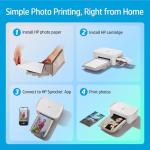 HP Sprocket Studio Plus 4x6 Wireless Instant Photo Printer, 10 Sheets + Cartridge, Wi-Fi, Premium Dye Sublimation, Compact Home Use, Prints Vibrant Color Pictures, Editing App for Creative Photos