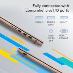 ASUS Vivobook 15 Laptop, 15.6” FHD Touch Display, Intel Core i5-1334U, Intel Iris Xe Graphics, 16GB Memory, 512GB SSD, Champagne, F1504VA-AB56-PK