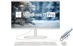 HP 21.5" FHD All-in-One Desktop Computer, 32GB RAM 1TB, Dual-Core Intel Celeron, Windows 11 Pro, Snow White (Renewed)