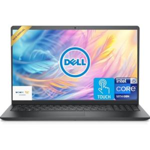 Dell Inspiron 15.6" FHD Touchscreen Laptop, 13th Gen Intel Core i5 (Beat i7-1250U), 12GB RAM, 768GB Storage (256GB PCIe SSD + 512GB External), Anti-Glare, Win 11 with MS Office, Long Battery Life