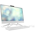 HP 24" All-in-One Desktop, AMD Athlon Silver 3050U Processor, AMD Radeon Graphics, 8 GB RAM, 256 GB SSD, Windows 11 Home (24-dd0210, Snow white)