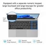 jumper Laptop, 12GB RAM 640GB ROM, Office 365-1 Year 5205U Processor, 15.6 Inch Computer, FHD IPS Screen, 38Wh Battery, 2 Stereo Speakers, Numeric Keyboard, HDMI, WIFI5, Type-C.