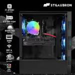STGAubron Gaming Desktop PC, Intel Core I7 8th Gen up to 4.1G, GeForce GTX 1660 Super 6G, 16G DDR4, 512G SSD, WiFi 6 & BT 5.2, RGB Fan x4, Windows 11 Home