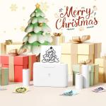 Phomemo M04S Bluetooth Portable Printer Printpod -Thermal Label Printer Notes Printer, Support 2/3/4 inch Printing, Compatible with Phones, Computer, 300dpi, Great for Document, Notes, Sticker, Gift