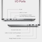 Dell Latitude 5450 5000 Business Laptop (14" FHD Touchscreen, Intel 12-Core Ultra 5 135U vPro (> i7-1355U), 64GB DDR5, 2TB SSD), Backlit, IR Webcam, 2x Thunderbolt 4, Ethernet, Win 11 Pro, 2025 AI PC