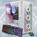 STGAubron RGB PC Computer Desktop, AMD Ryzen 7 5700G up to 4.6G, 16GB DDR4, 1TB SSD, WiFi 6 & BT 5.2, RGB Fan x4, RGB Keyboard & Mouse, Windows 11 Home