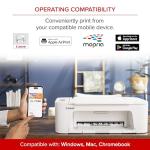 Canon PIXMA TS3720 Wireless All-in-One Printer for Basic Home Printing, White