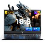 18.5 Inch Laptop with 8000 mAh Battery,Intel N150 Quad-Core Processor UP to 3.6GHZ,16GB DDR4 RAM 512GB SSD,WiFi 5,Full HD IPS Display,WIFI,2025 Windows 11 Laptops Computer for Business Office Student