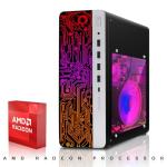 HP Gaming PC Desktop Computer – AMD Pro A10-9700,RX 550 Graphics,16GB RAM,1TB SSD,27 Inch Curved Monitor,RGB Keyboard with AI Copilot,Mouse,WiFi,RGB Headphone,Windows 11(Renewed)