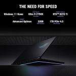 ASUS ROG Strix G16 (2025) Gaming Laptop, 16” ROG Nebula Display 16:10 2.5K 240Hz/3ms, NVIDIA® GeForce RTX™ 5070 Ti GPU, Intel® Core™ Ultra 9 275HX Processor, 32GB DDR5, 1TB SSD, Wi-Fi 7, Win11 Home