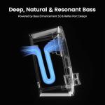 kstime Computer Speakers with Bluetooth 5.4, 14W Bass Reflex Stereo PC Speakers with 15° Tilted Design, USB Powered & AUX Inputs, Built-in Mic & Headphone Jack for Desktop, Laptop, and Phones