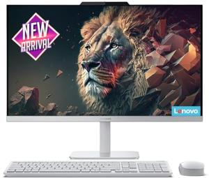 Lenovo All-in-One Desktop with Intel 4-Core Processor| 24 inch Full HD Display| 16GB DDR4 RAM, 256GB PCIe SSD| WiFi 6| Bluetooth| HDMI, USB, Ethernet Ports| Windows 11 Pro| For Business & Personal Use
