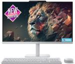 Lenovo All-in-One Desktop with Intel 4-Core Processor| 24 inch Full HD Display| 16GB DDR4 RAM, 256GB PCIe SSD| WiFi 6| Bluetooth| HDMI, USB, Ethernet Ports| Windows 11 Pro| For Business & Personal Use