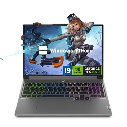 Lenovo Legion 16" Gaming Laptop, Intel i9, RTX 4070