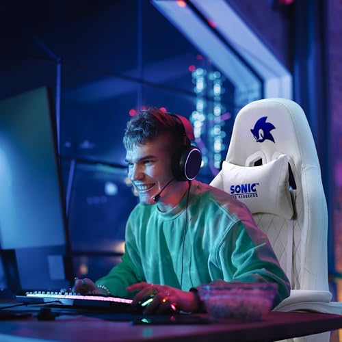 Sonic the Hedgehog Gaming Chair - Adjustable & Stylish