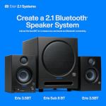 PreSonus Eris 3.5BT Studio Monitors, Pair — 3.5" Inch Powered Bookshelf Speakers, Stereo, Desktop Computer, Near Field Music Production, Audio Mixing Recording
