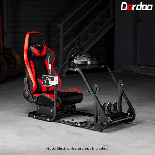 Dardoo G923 Racing Simulator Cockpit with Red Seat