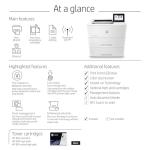 HP Laserjet Enterprise M507 M507x Laser Printer - Monochrome
