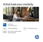 HP OmniBook 5 Flip (Next Gen Envy x360) 2-in-1 Laptop (14" 2K IPS Touchscreen, Intel 10-Core 5 120U (> i7-1255U), 8GB DDR5 RAM, 512GB SSD) for Business, Students, 5MP IR Webcam, Backlit, Win 11 Pro